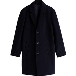 Tommy Hilfiger Manteau en laine - Bleu marine