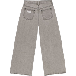 Ganni Future Denim Wide Jeans - Grey Quill