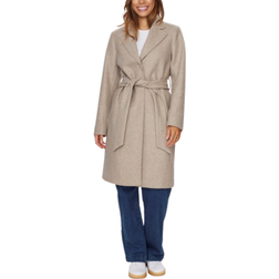 Nümph Kimberly Long Coat - Sesame Melange