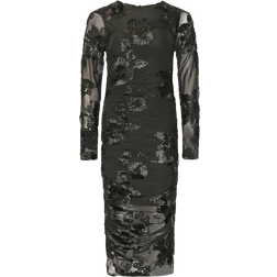 Noella Lavinia LS Dress - Black