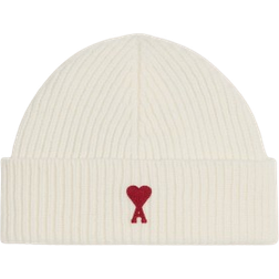 Ami Paris Women's Red ADC Beanie - Multi