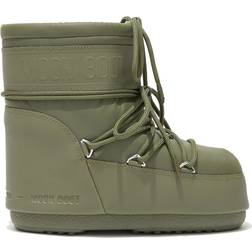 Moon Boot Icon Low Rubber Boots - Khaki