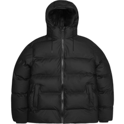 Rains Alta Puffer Jacket - Black