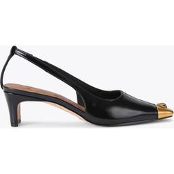 Kurt Geiger Regent Open Court Shoes - Black