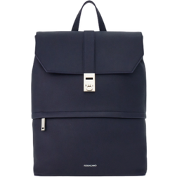 Ferragamo Gancini Buckles Backpack - Midnight Blue