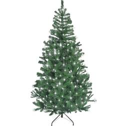 Shatchi Pre-Lit Alaskan Pine Tips Xmas Green Christmas Tree 150cm