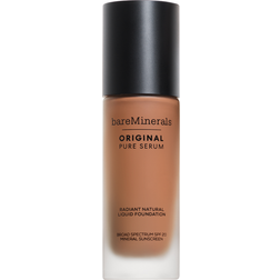 BareMinerals Original Pure Serum Radiant Natural Liquid Foundation SPF20 #4.5 Medium Deep Cool