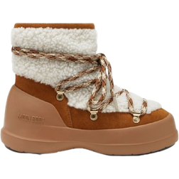 Moon Boot Luna Shearling Boots - Brown