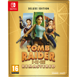 Tomb Raider I-III Remastered Starring Lara Croft: Deluxe Edition (Switch)