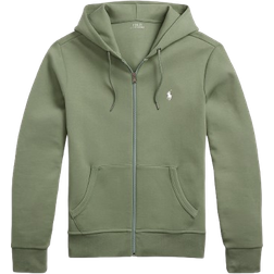 Ralph Lauren Double Knit Full Zip Hoodie - Cargo Green