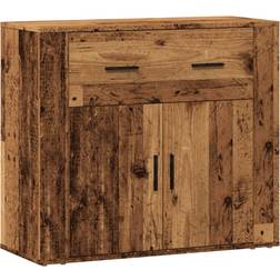 vidaXL 857075 Antique Wood Skænk 80x70cm