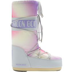 Moon Boot Icon Nylon Snow Boots - Glacier Grey