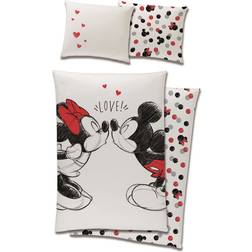 MCU Minnie und Mickey Mouse Kinderbettwäsche 150x210cm