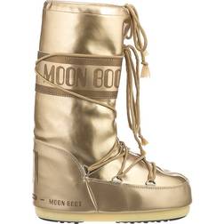 Moon Boot Icon Vinyl Boots - Met Gold