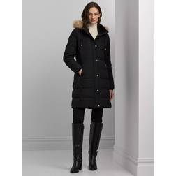 Lauren Ralph Lauren Hooded Puffer Coat - Black