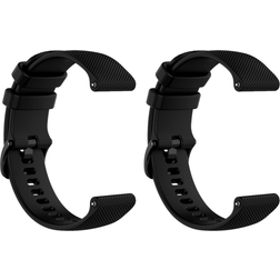Silicone strap for Garmin Vivoactive 4 45mm 2-Pack