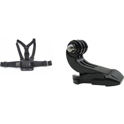 Evermart GoPro Chest Strap og J-Hook Mount Kit