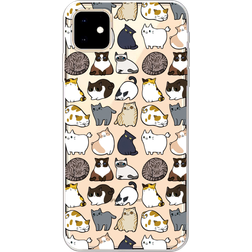 Evermart iPhone 11 Cover med Katte i Silikone