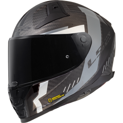 LS2 Vector II Carbon Grid Helmet - Carbon