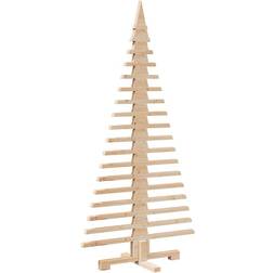 vidaXL Wooden Natural Christmas Tree 150cm