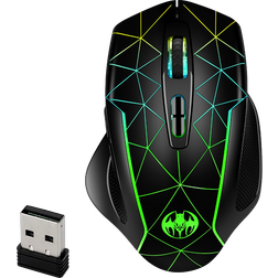 Evermart Gamer Mus med Trådløs RGB