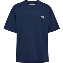 Hummel Jr Bee Loose S/S T-shirt - Dress Blues (229773-7459)