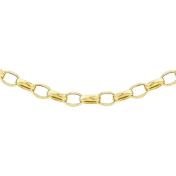 T.H.Baker Oval Belcher Chain - Gold