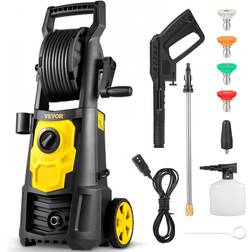 VEVOR VEVOR Electric Pressure Washer, 2000 PSI, Max 1.65 GPM Power Washer w/ 30 ft Hose & Reel, 5 Quick Connect Nozzles, Foam Cannon, Portable to Clean Pati