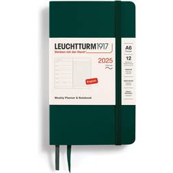 Leuchtturm1917 A6 Weekly Calendar & Notebook 2025