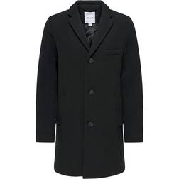 Only & Sons Jaylon Coat - Black