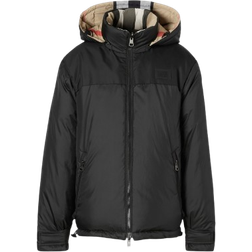 Burberry Reversible Check Puffer Jacket - Archive Beige/Black