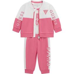 Guess Sweatshirt Pant & Body Set - Pink (H4YW00KA6W4-G65E)