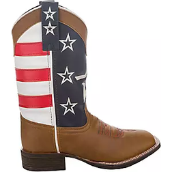 TuffRider Youth American Cowboy Boots - Brown