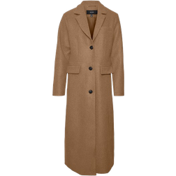 Vero Moda Vincemilan Coat - Brown/Tigers Eye