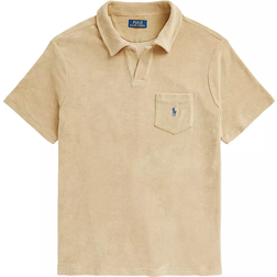 Polo Ralph Lauren Cotton Blend Terry Polo Shirt - Coastal Beige