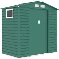 Lotus Hypnos Apex Metal Shed 7' x 4' (Building Area )