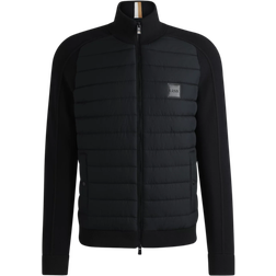 HUGO BOSS Esfero Hybrid Full Zip Jacket - Black