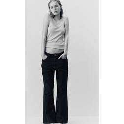 H&M Baggy Bootcut Regular Jeans - Black