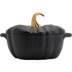 Smith & Clark Pumpkin Black with lid 1 gal 10 "