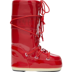 Moon Boot Icon Vinyl Boots - Red