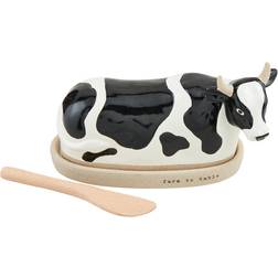 Mud Pie Cow Butter Dish 2