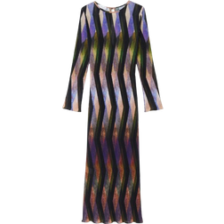 Never Fully Dressed Plisse Dress - Zig Zag Gaia