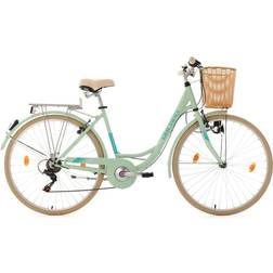 KS Cycling Damenfahrrad 28 Inch Cantaloupe Mint Damenfahrrad
