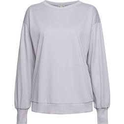 Esprit Women's CMT Co Sweatshi Pyjama Top - Light Blue Lavender