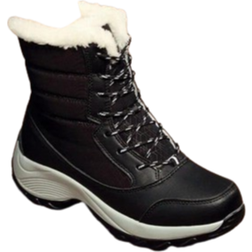 Winter Waterproof Cotton Shoes - Black