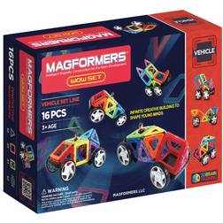 Magformers Vehicle Wow Set 16pcs