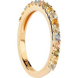 Pdpaola Rainbow Ring - Gold/Multicolor