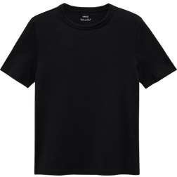 Mango Short Sleeved T-shirt - Black