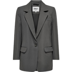 Only Lana Berry Blazer - Grey/Magnet