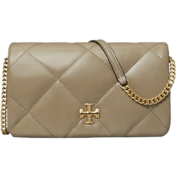 Tory Burch Diamond Quilt Portafogli - Grigio